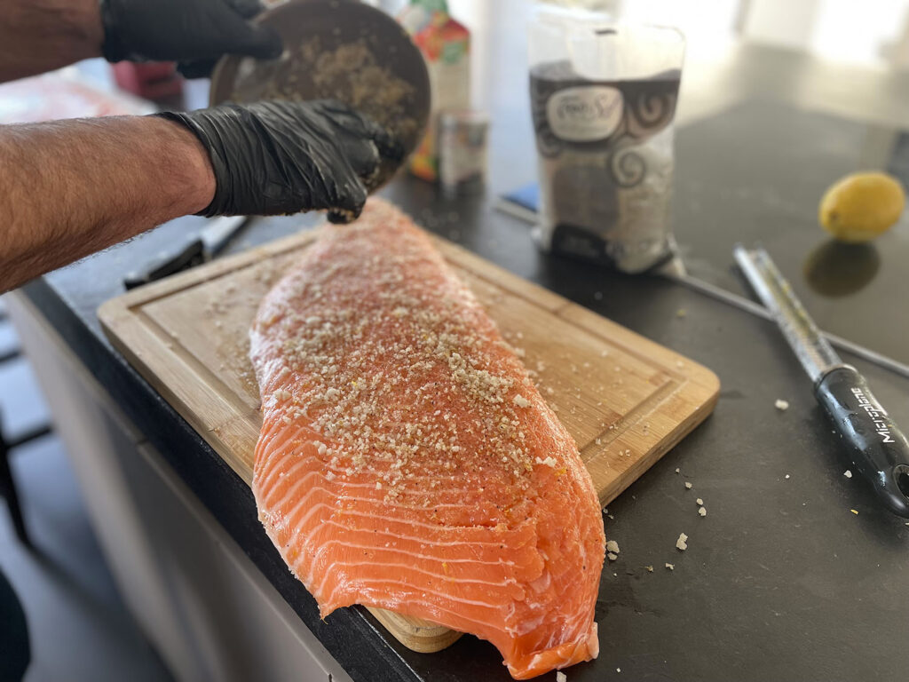 Technique] Découpe du saumon fumé 