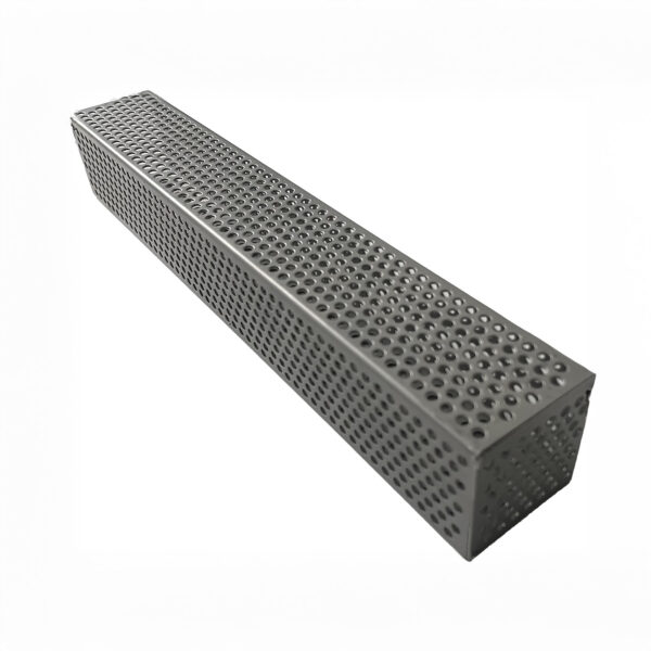 Fumoir tubulaire inox 28 cm